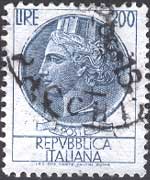 Italia 1955 - serie Siracusana: 200L