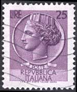 Italia 1968 - serie Siracusana: 25L