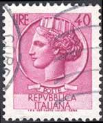 Italia 1968 - serie Siracusana: 40L
