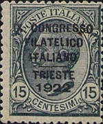 Italia 1906 - serie Effigie di Vittorio Emanuele III - tipo Leoni: 15 c