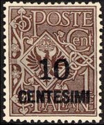 Italy 1901 - set Floral: 10 c su 1 c