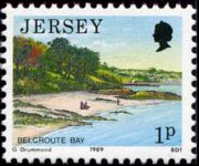 Jersey 1989 - serie Vedute: 1 p