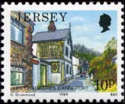 Jersey 1989 - serie Vedute: 10 p