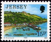Jersey 1989 - serie Vedute: 15 p