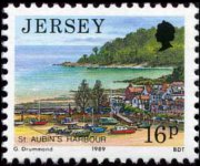 Jersey 1989 - serie Vedute: 16 p