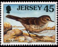 Jersey 1997 - set Seabirds & waders: 45 p