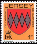 Jersey 1981 - set Coat of arms: 1 p