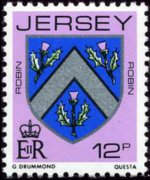 Jersey 1981 - set Coat of arms: 12 p