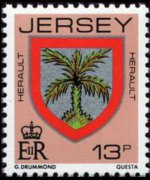 Jersey 1981 - set Coat of arms: 13 p