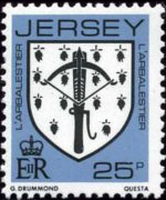 Jersey 1981 - set Coat of arms: 25 p