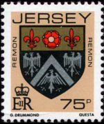 Jersey 1981 - set Coat of arms: 75 p