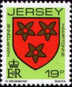 Jersey 1981 - set Coat of arms: 19 p
