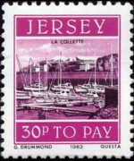 Jersey 1982 - serie Vedute: 30 p