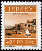 Jersey 1982 - serie Vedute: 40 p