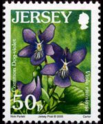 Jersey 2005 - set Flowers: 50 p