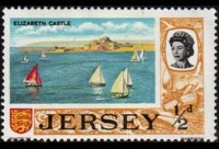 Jersey 1969 - set Various subjects: ½ p