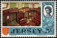 Jersey 1969 - set Various subjects: 5 sh