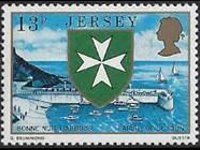 Jersey 1976 - set Coat of arms: 13 p