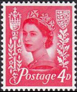 Jersey 1958 - set Queen Elisabeth II: 4 p