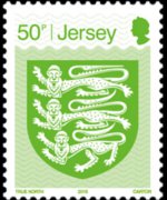 Jersey 2015 - set Crest of Jersey: 50 p