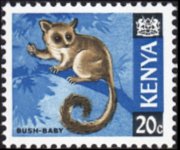 Kenya 1966 - serie Animali: 20 c
