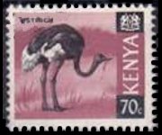 Kenya 1966 - serie Animali: 70 c