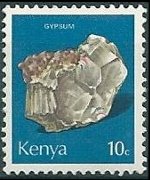 Kenya 1977 - serie Minerali: 10 c