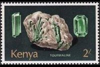 Kenya 1977 - serie Minerali: 2 sh