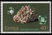Kenya 1977 - serie Minerali: 40 sh