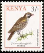 Kenya 1993 - serie Uccelli: 3 sh