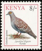 Kenya 1993 - serie Uccelli: 8 sh