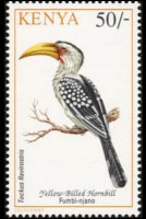 Kenya 1993 - serie Uccelli: 50 sh
