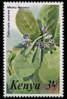 Kenya 1983 - serie Fiori: 3 sh