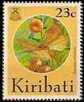Kiribati 1994 - serie Farfalle: 23 c