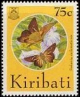 Kiribati 1994 - serie Farfalle: 75 c