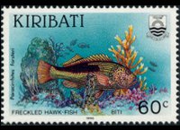 Kiribati 1990 - serie Pesci: 60 c