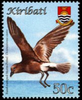 Kiribati 2008 - serie Uccelli: 50 c