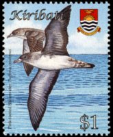 Kiribati 2008 - serie Uccelli: 1 $