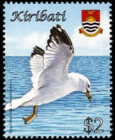 Kiribati 2008 - serie Uccelli: 2 $
