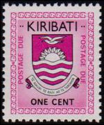 Kiribati 1981 - serie Stemma: 1 c