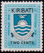 Kiribati 1981 - serie Stemma: 2 c