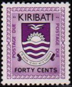 Kiribati 1981 - serie Stemma: 40 c