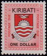 Kiribati 1981 - serie Stemma: 1 $