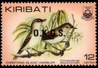 Kiribati 1983 - serie Uccelli: 12 c