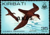 Kiribati 1983 - serie Uccelli: 35 c
