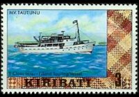 Kiribati 1979 - serie Soggetti vari: 3 c