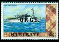 Kiribati 1981 - serie Soggetti vari: 3 c