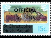 Saint Kitts 1980 - set Various subjects: 15 c