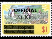 Saint Kitts 1980 - set Various subjects: 1 $