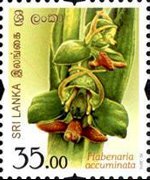 Sri Lanka 2016 - serie Fiori dello Sri Lanka: 35,00 Rs